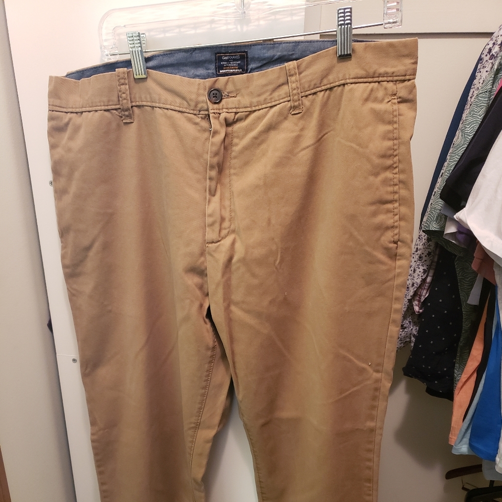 Slim tapered Gap brand Khakis size 36x30